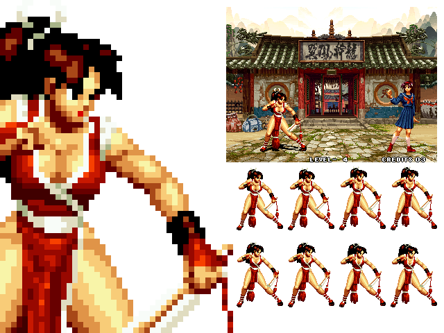 The King of Fighters '94 Bouncy Breasts