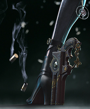 Bayonetta's Gun Heels
