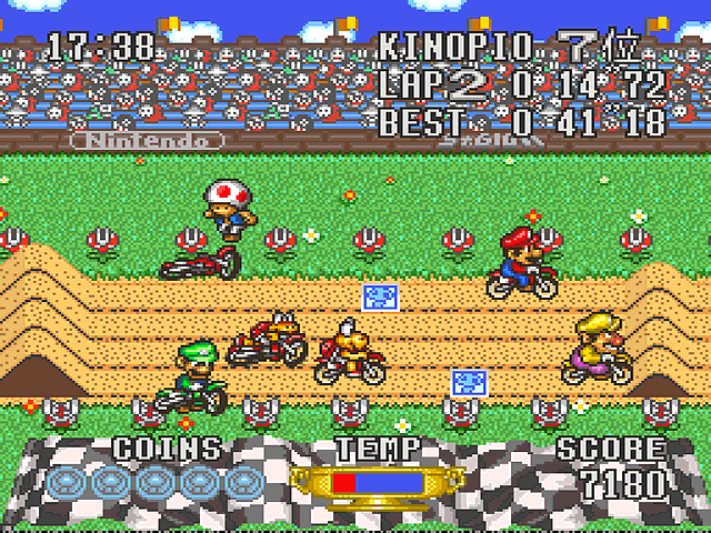 Excitebike: Bun Bun Mario Battle Stadium