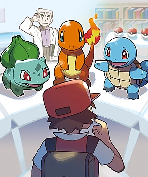 Bulbasaur, Charmander, and Squirtle Bulbasaur, Charmander, and Squirtle