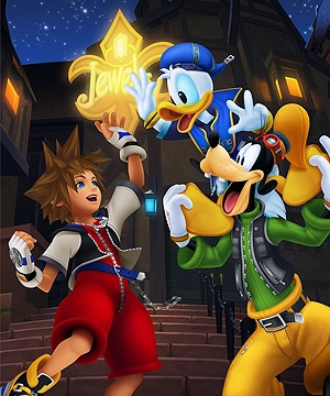 Sora, Donald, and Goofy Sora, Donald, and Goofy