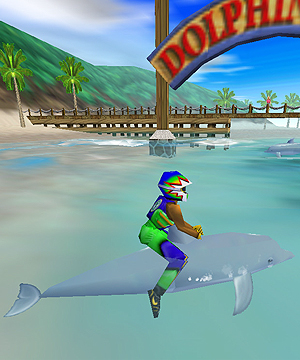 Ridable Dolphin