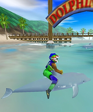 Ridable Dolphin Ridable Dolphin