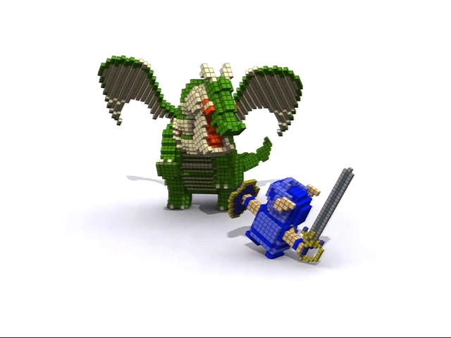 3D Dot Game Heroes 3D Dot Game Heroes