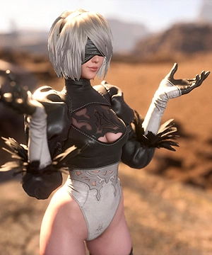 EVE as 2B EVE as 2B