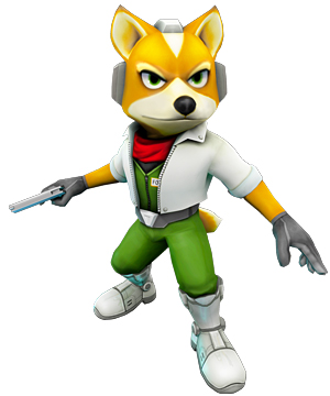 video game with a fox