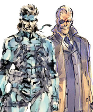 Solid Snake & Big Boss