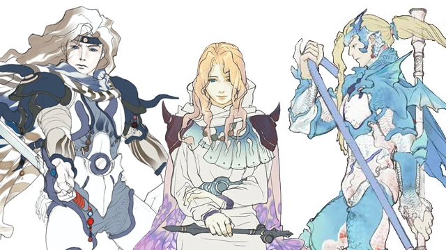 Rosa, Cecil, and Kain Rosa, Cecil, and Kain