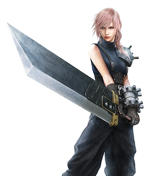 Lightning as as Cloud Strife